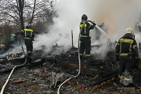 На пожаре в Ивановском районе погиб пенсионер